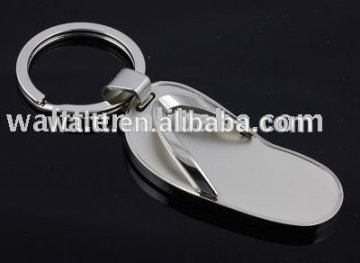 Slipper Keychains, Slipper Metal Keychains, Slipper Shape Keychains