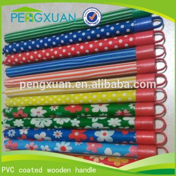 pvc coated wooden handle for mop