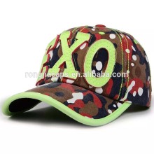 embroidery patch blinding floral printing sport hat