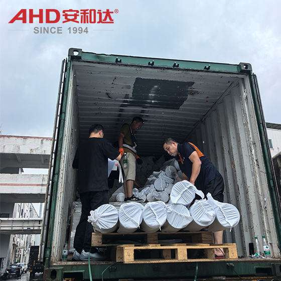 Заводской контейнер из листового стержня HDPE pom-pa6 20GP factory pom-pa6 hdpe sheet rod 20GP container