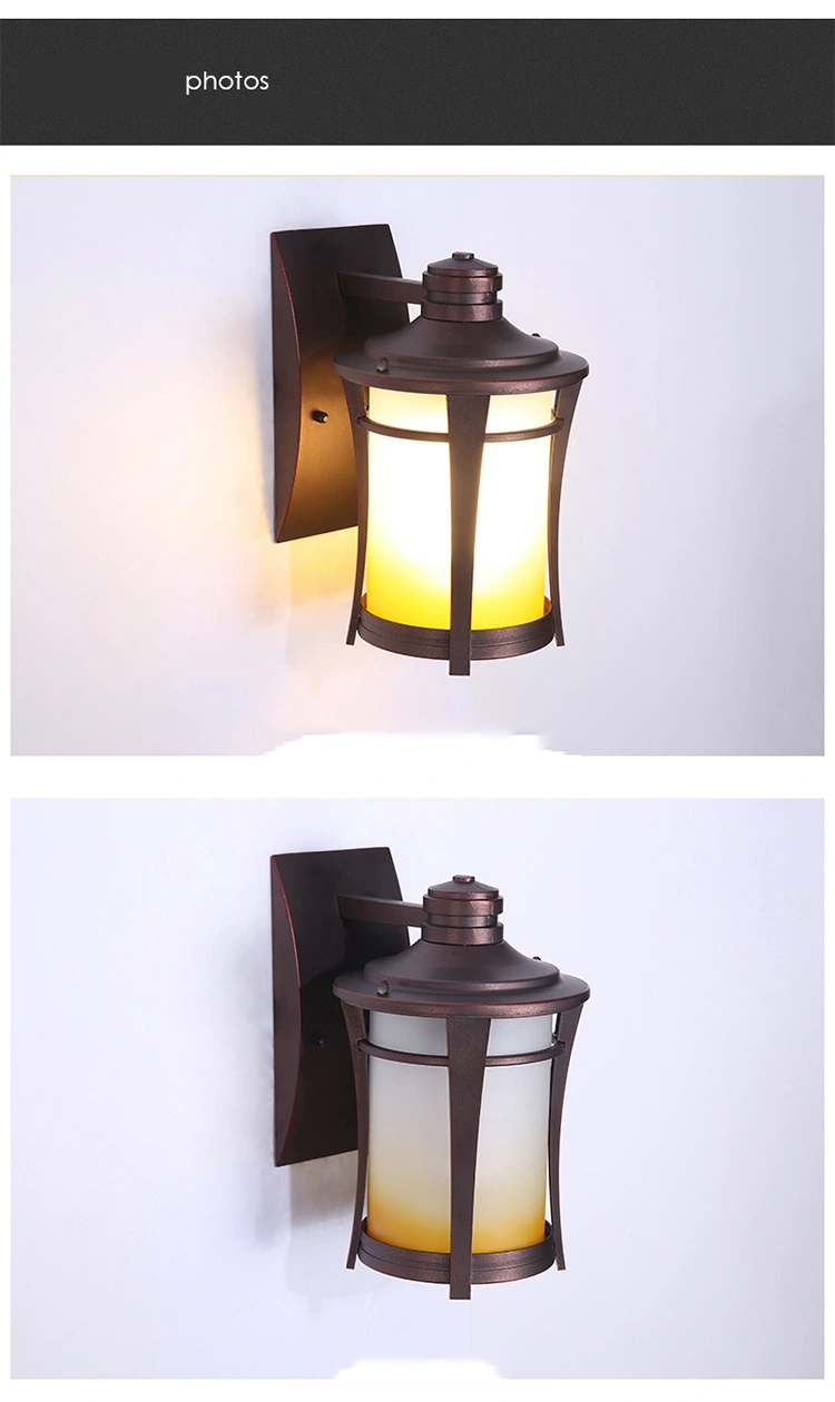 European Style Corridor Villa Outdoor Corner LED Light