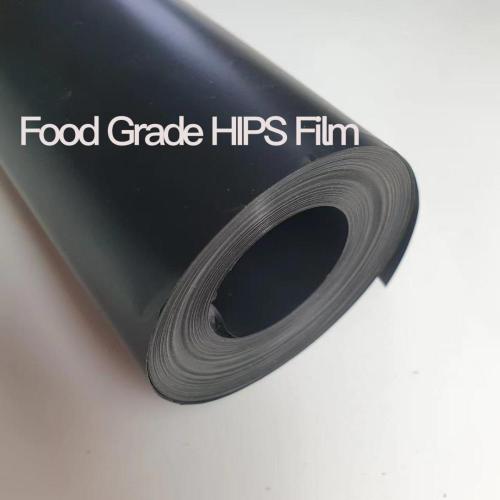 Hard food grade HIPS films