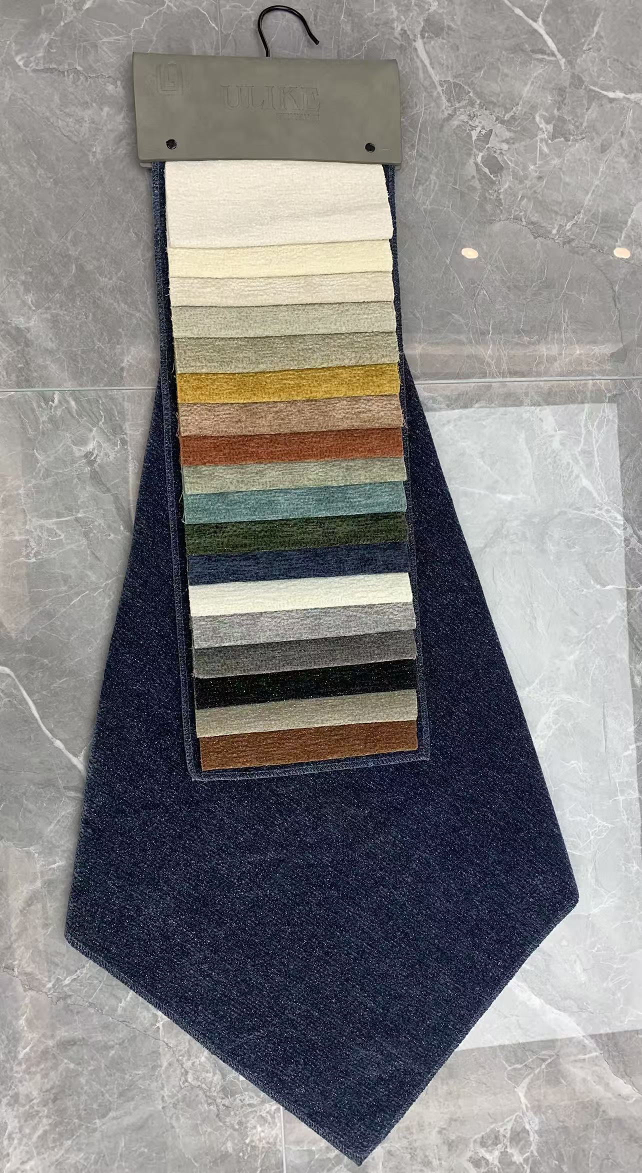 Tela cómoda de chenilla para tapicería Comfort Chenille Fabric For Upholstery