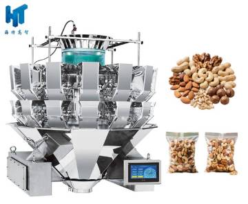 Nut multihead weigher packing machine