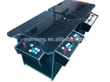 19"LCD monitor Cocktail Game Machine 3 sides 4 players arcade game machine