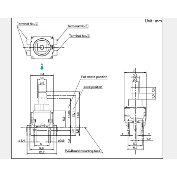 SPEF series push switch