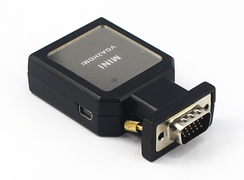 Mini VGA to HDMI converter