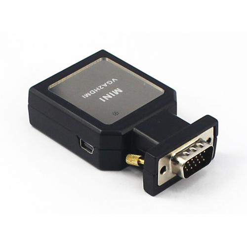 Mini VGA PC to HDMI TV converter