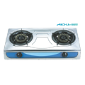 Two Burners Gas Stove Stainless Steel