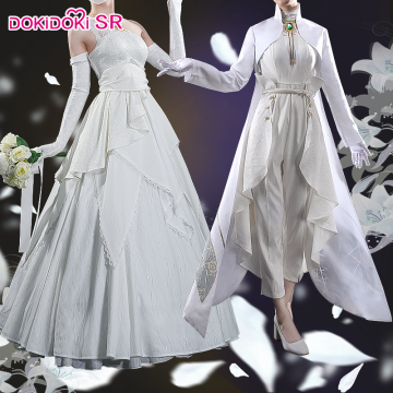 DokiDoki-SR Anime Violet Evergarden Violet Cosplay Anime Costume Women Dress Violet Evergarden Isabella York Cosplay