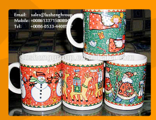 Chirstmas design pattern ceramic mug as gift