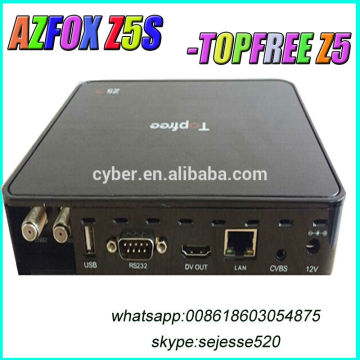 Topfree z5 /Azfox z5s receptor hd satellite receiver