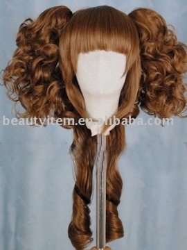 Brown Cosplay Wig (Lolita Candy Curly Alice CF33)