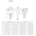 800V BTA204X-800B TO-220F TRIAC memiliki kinerja yang baik pada keandalan