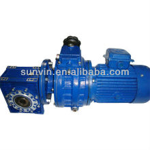 NMRV worm gearbox with speed variator,speed variator with motor