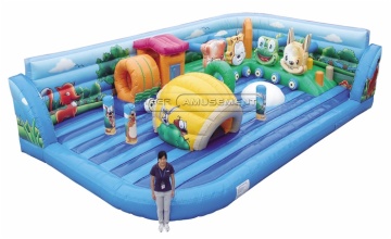 Cheer Amusement Inflatable Fun City Amusement Equipment