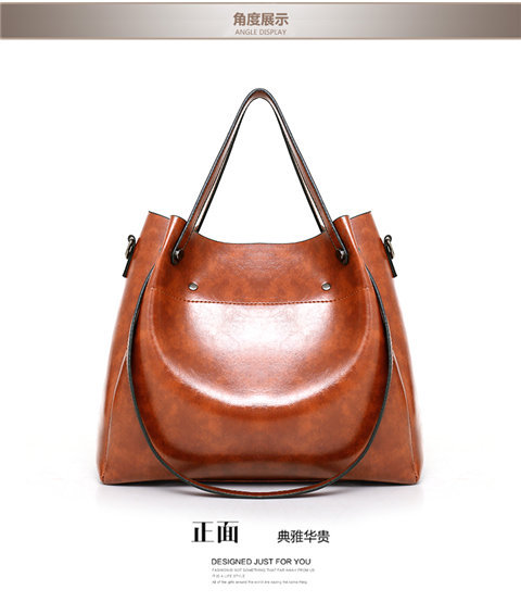 Small handbag side shoulder ladies-bag with metal buckle