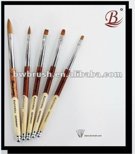 professional nail beauty use kolinsky nail art brush