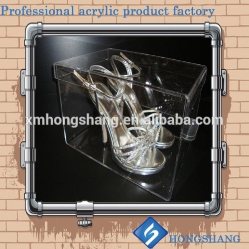 High Quality Transparent acrylic shoes boxes for sale