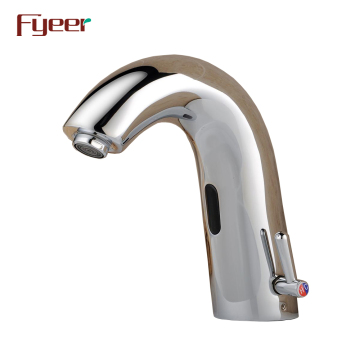 Fyeer Solid Brass Single Lever Touchless Automatic Sensor Faucet