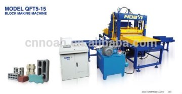 QT4-15 Small Scale Industries machines for making Concrete Blocks