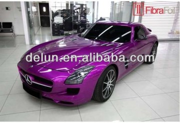 Waterproof custom glitter car wrap film