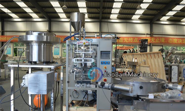 JB-420J Automatic Alcohol/Liquid Yogurt Filling Packaging and Sachet Packing Machine