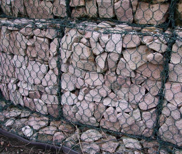 Welded gabion basket for garden wall gabion beach