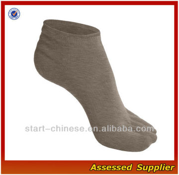 SmartWool Grey Plain Micro Five Toe Ankle Socks For Women /Women Ankle 5 Toe Socks SH0032