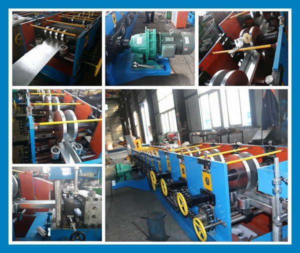 Steel  frame c z purlin roll forming machine series