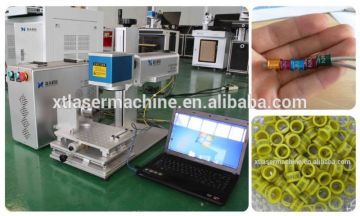 bird ring fiber laser marking machine, fiber laser marking machine foe pigeon ring marking