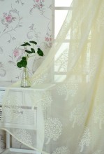 Household Money Tree Plant Pattern Curtain