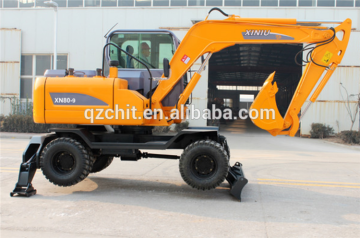 best sale XINIU wheel excavator construction machinery wheel excavator