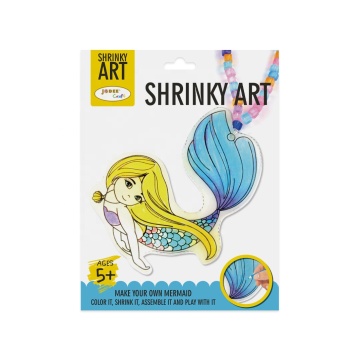 Shrinky Plastic Sheet Mermaid Craft Kit