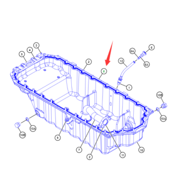 950GC Oil Pan Gasket 351-4749/3514749