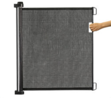 Baby Safety Retractable Barrier Gate