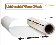 Quick Dry Sublimation Transfer Paper 75GSM 24"