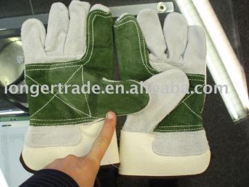 Leather palm gloves