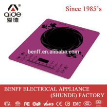Easily cleaned single burner portable stove induction plate cooking equipment