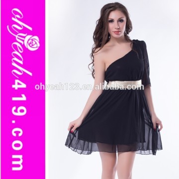 Wholesale factory price chiffon short beautiful girl without dress