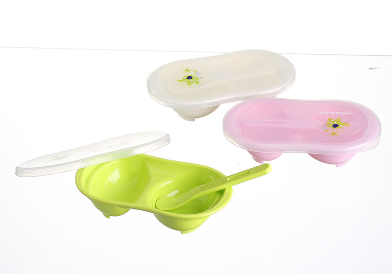 Dinnerware Baby Mash Bowl BPA უფასო კოვზით