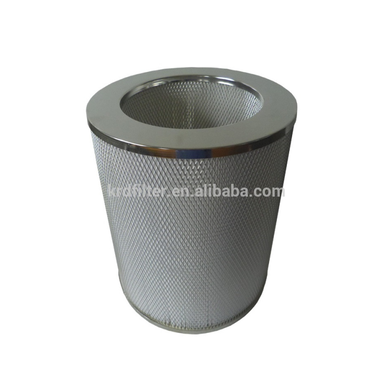 Wood Pulp Fiber Paper Air Filter Cylinder Cartridge H13 Hepa Filter