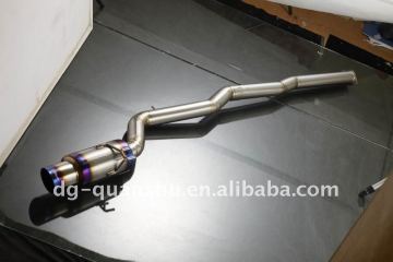 Mitsubishi EVO X single outlet exhaust cat back