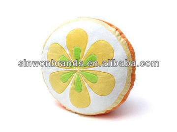 plush fruit seat cushion