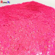 Multifunctional reversible cushion cover Sequin Fabric