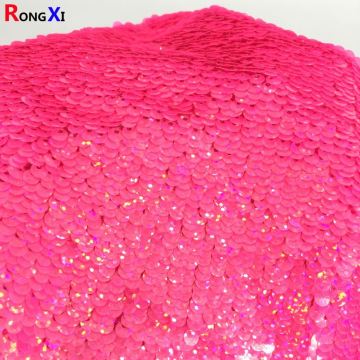 Multifunctional reversible cushion cover Sequin Fabric