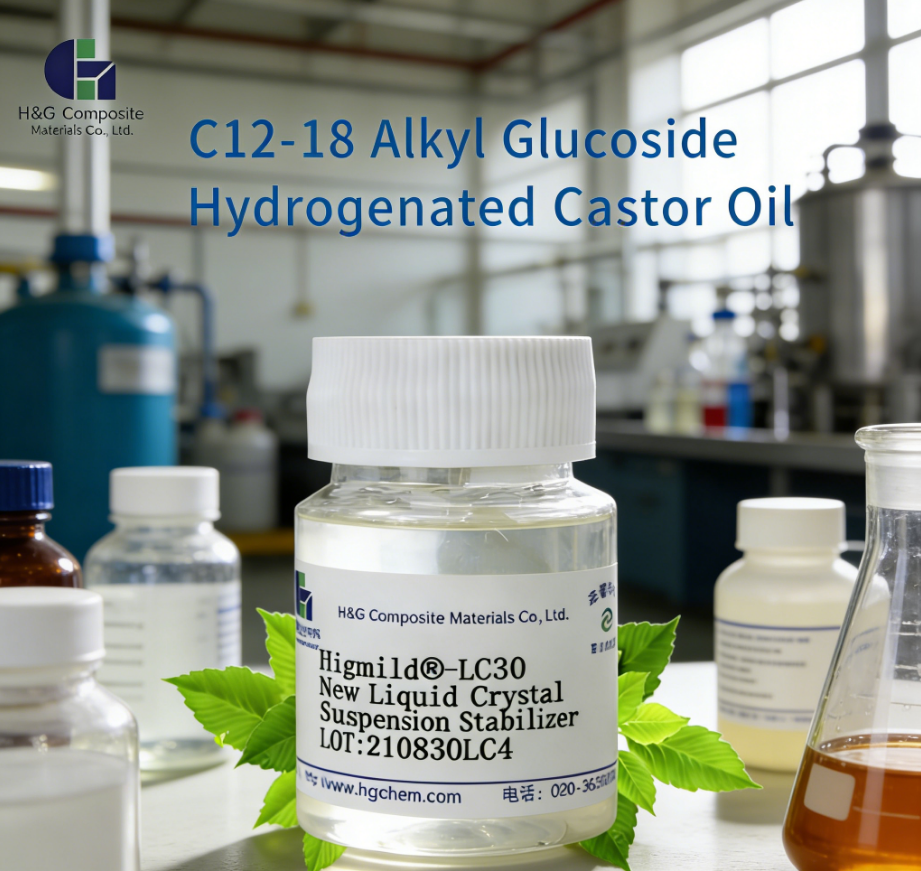 Aceite de ricino hidrogenado con alquilglucósido C12-18 C12-18 Alkyl Glucoside Hydrogenated Castor Oil