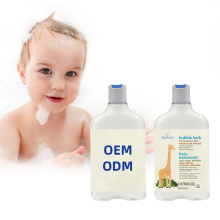 OEM Custom Organic Baby Bubble Bath 260ml with Oat Extract
