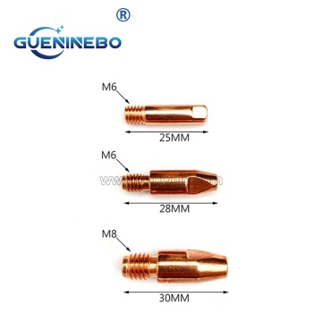 Binzel Type MIG Welding Contact Tips M6, M8