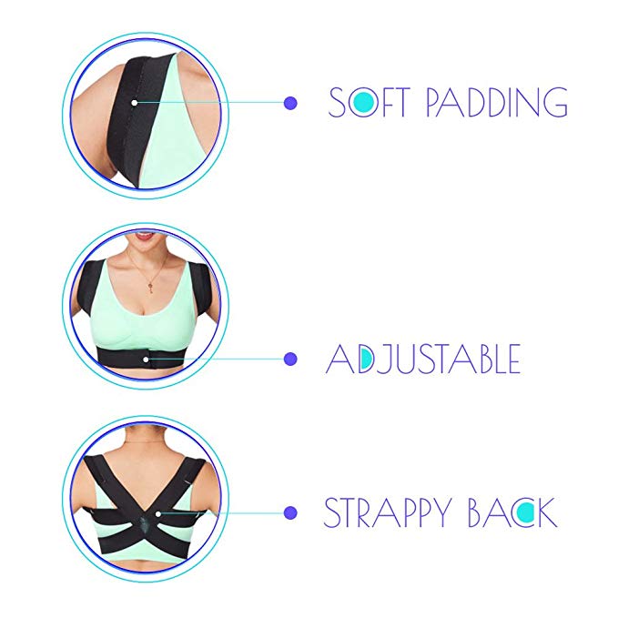 Sport Justerbar Posture Corrector Brace